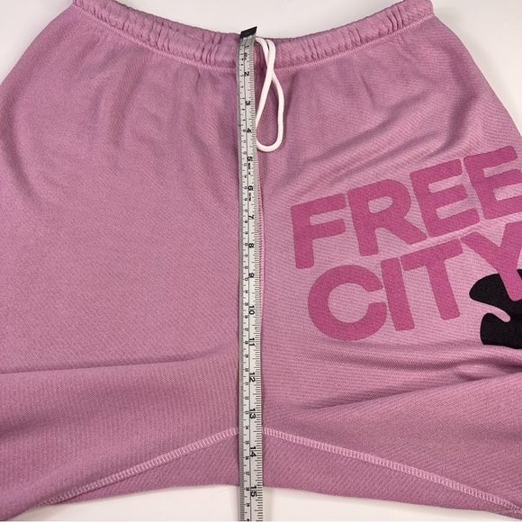 Freecity Superfluff Lux OG Rose Water Splash Pink Sweatpants Women's Sz XS-M New - Picture 3 of 14